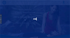 Desktop Screenshot of claritybreathwork.com