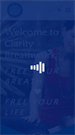 Mobile Screenshot of claritybreathwork.com